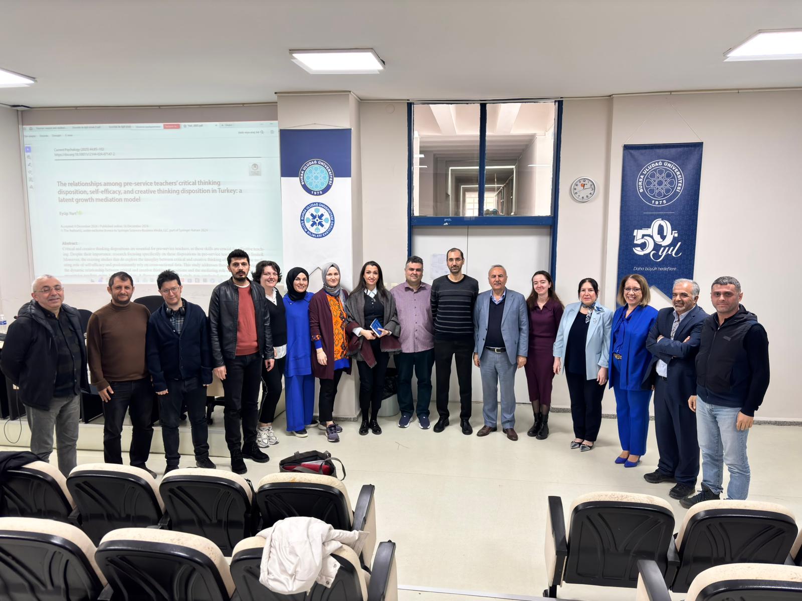 Boylamsal Veride Aracılık: Gizil Büyüme Eğrisi Modeli ile Bir Uygulama Semineri Gerçekleştirildi